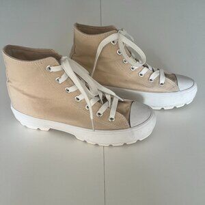 Sincerely Jules VESPA High Top Lug Sole Platform Sneakers Womens 8.5 Y2K Casual